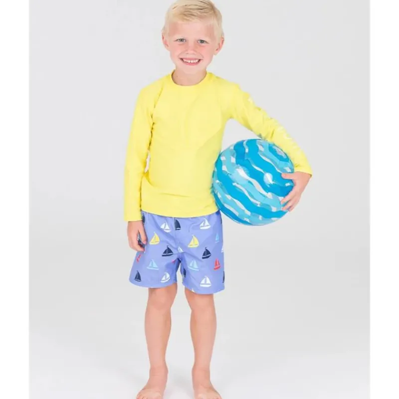 rufflebutts__down_by_the__SKU9yTowyyX_1.webp RuffleButts - Down By The Bay Swim Trunks New