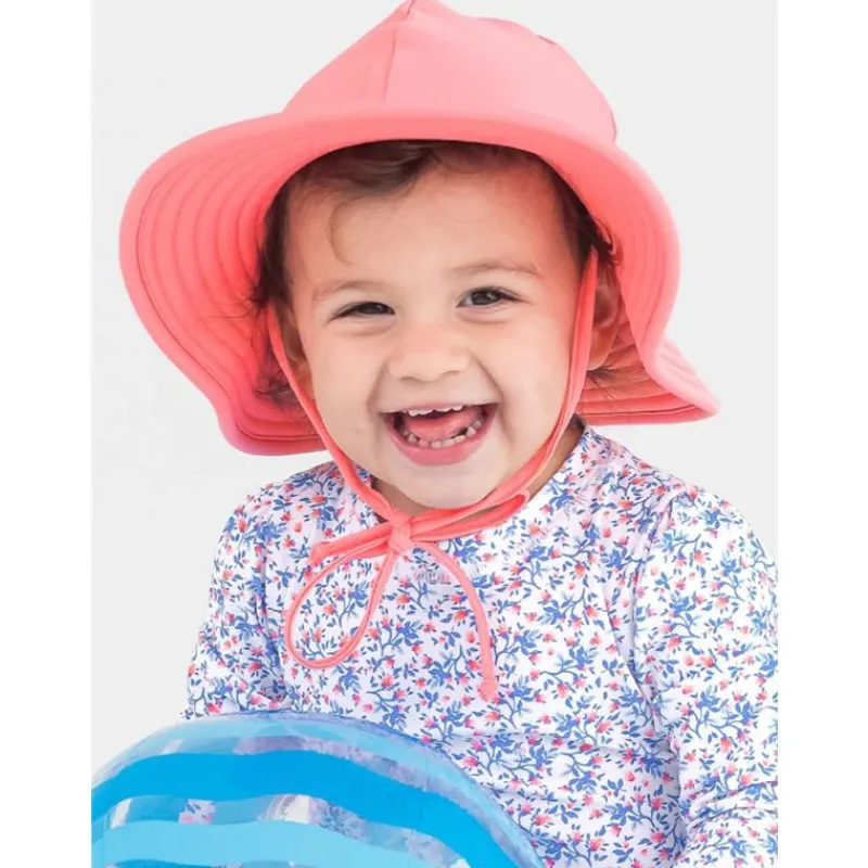 rufflebutts__kids_swim_ha_SKUwC5pEIyy_0.webp RuffleButts - Kids Swim Hat, Bubblegum Pink Hot
