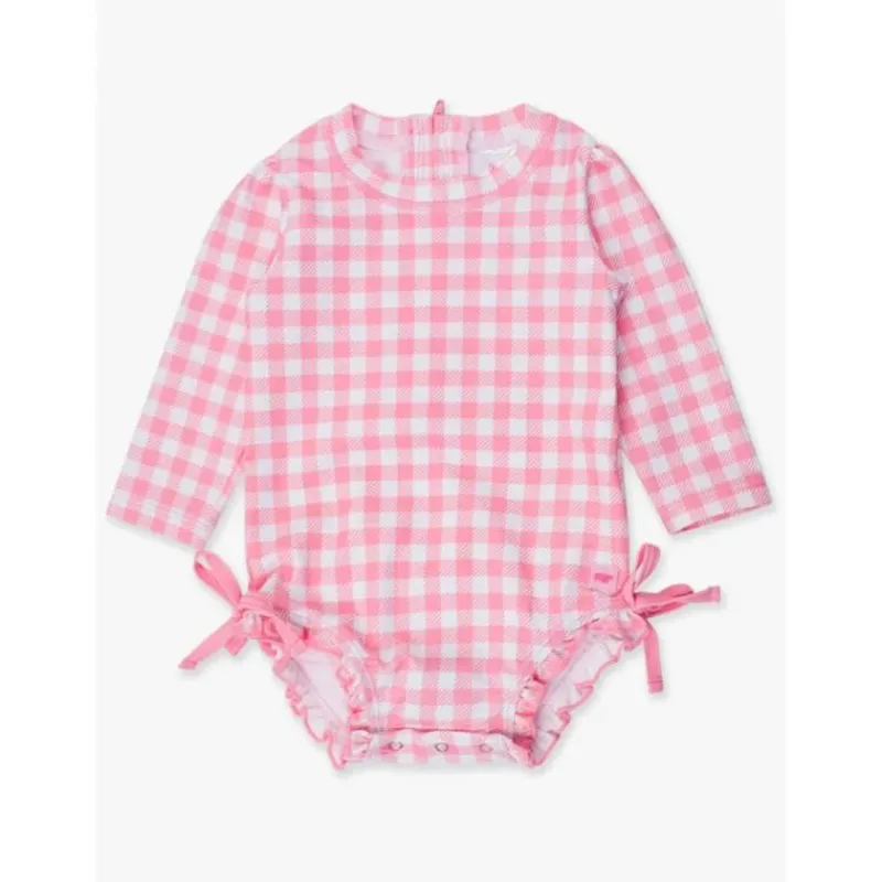 rufflebutts__long_sleeve__SKUA5V6FNUB_2.webp RuffleButts - Long Sleeve One Piece Rash Guard, Bubblegum Pink Outlet