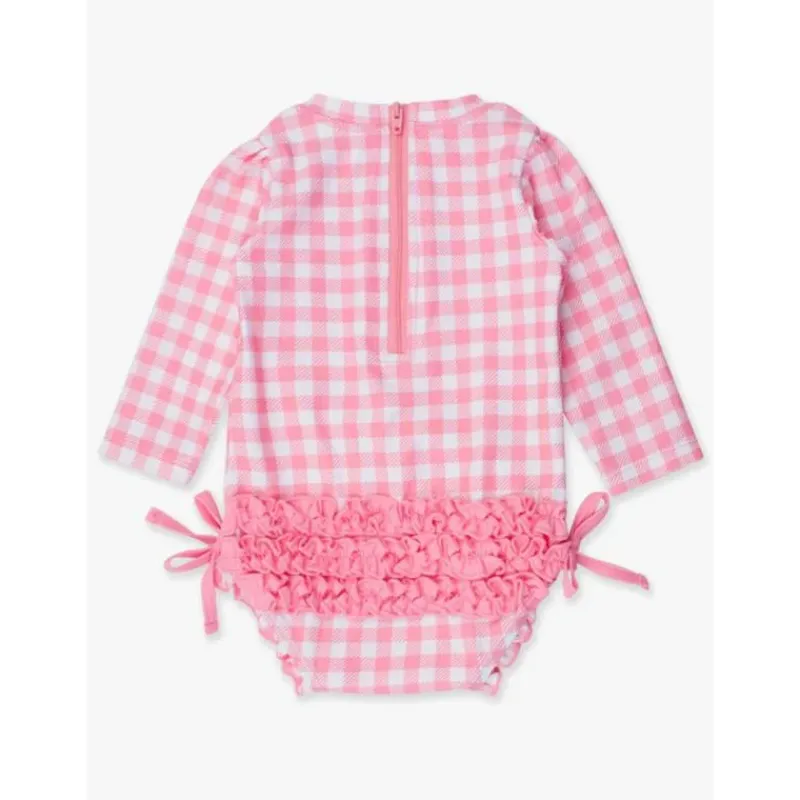rufflebutts__long_sleeve__SKUA5V6FNUB_3.webp RuffleButts - Long Sleeve One Piece Rash Guard, Bubblegum Pink Outlet