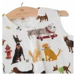 Little Unicorn Saco de dormir de musselina de algodão pequeno unicórnio Woof grande Hot