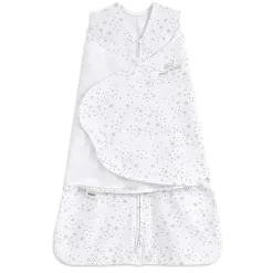 Halo Saco de dormir - 100% algodão com estampa meia-noite luas cinza, recém-nascido Fashion