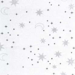 Halo Saco de dormir - 100% algodão com estampa meia-noite luas cinza, recém-nascido Fashion