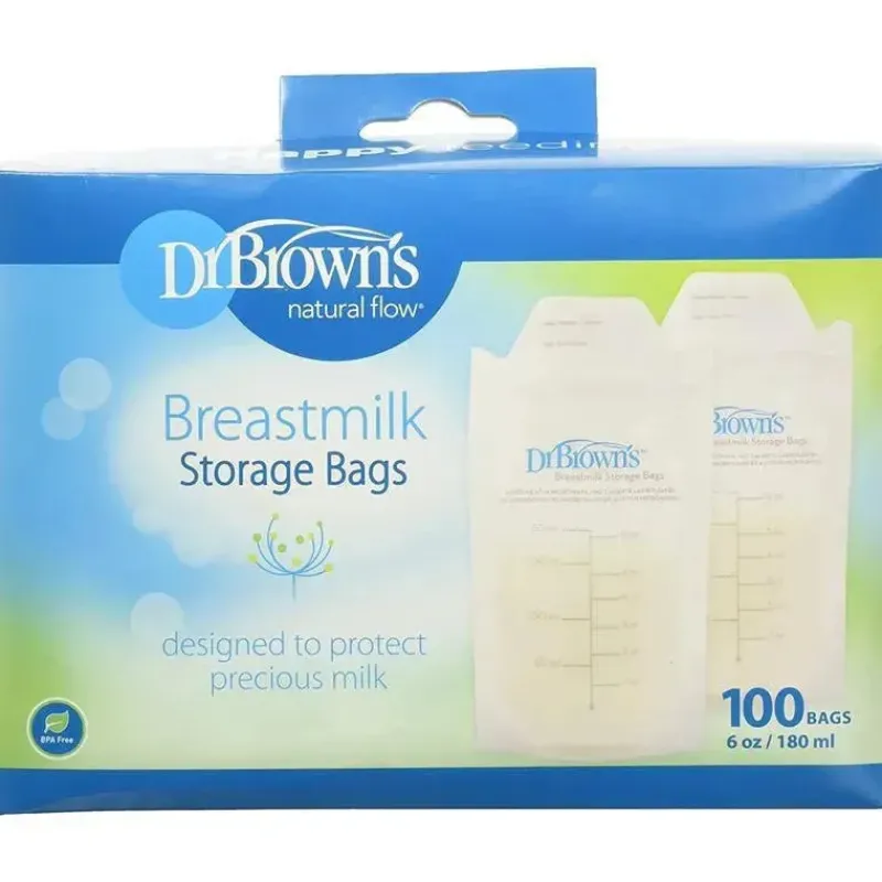 sacos_de_armazenamento_de_SKU00iACxhS_0.webp Dr. Brown's Sacos de armazenamento de leite materno do Dr. Brown 100 peças Fashion