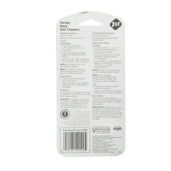 Safety 1st - Cortador de unhas para bebê sonolento com luz LED integrada, pacote com 2, as cores podem variar Fashion