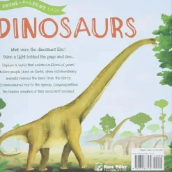 Sandy Ruben - Livro, Dinossauros (Shine-A-Light) Discount