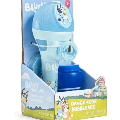 Sandy Ruben - Máquina de bolhas e microfone de brinquedo para crianças pequenas BLUEY modo de dança Best