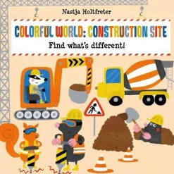 Sandy Ruben - mundo colorido, livro do bebê do canteiro de obras Clearance