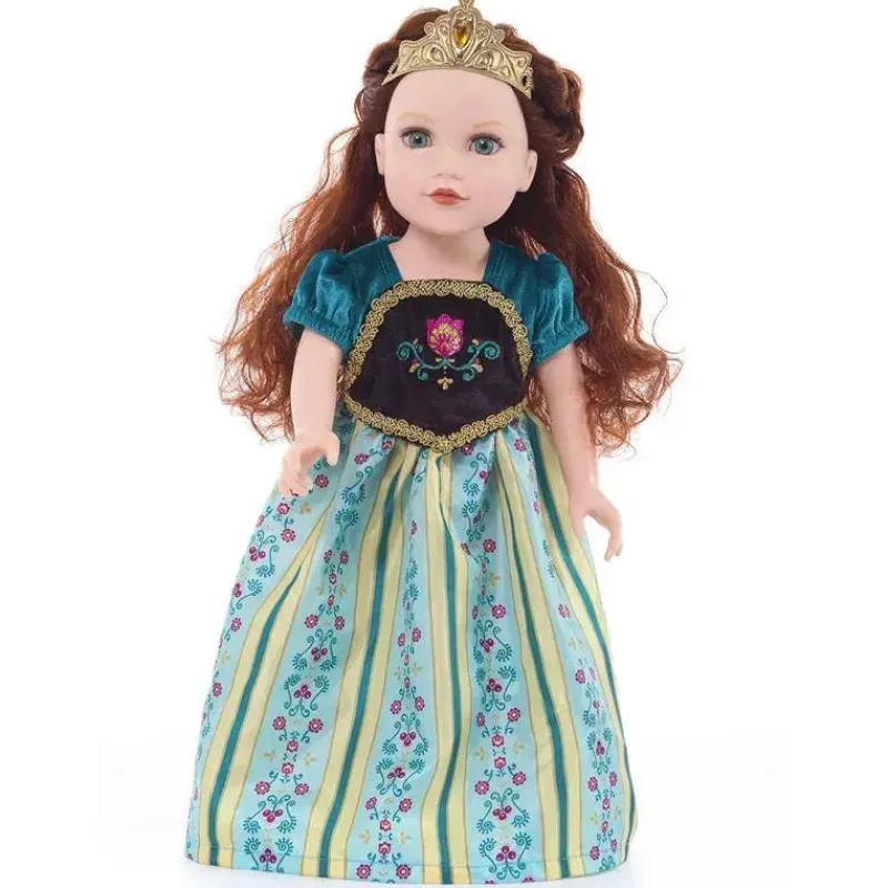sapatilhas_e_tiara_da_bon_SKUsahYs4La_1.webp Little Adventures Sapatilhas e tiara da boneca , ouro Best