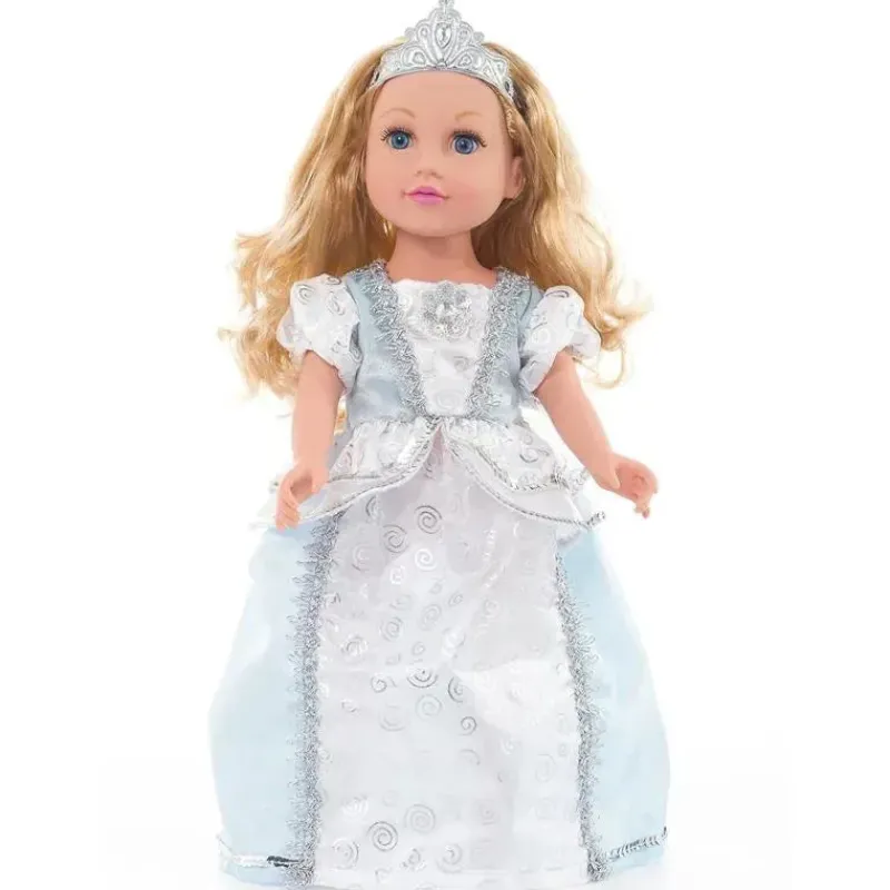 sapatinhos_e_tiara_boneca_SKUciVAWsX5_2.webp Little Adventures Sapatinhos e Tiara Boneca , Prata New
