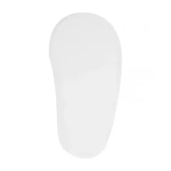 Baby Deer Sapato de berço de veado bebê, branco - tamanho 3 (6-9M) Clearance