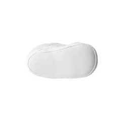Baby Deer Sapato de berço de veado bebê sela de couro Oxford, branco Clearance