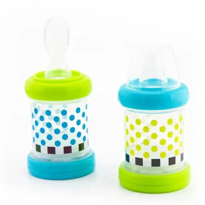 sassy__enfermeira_de_comi_SKUb3vX0wYj_0.webp Sassy - Enfermeira de comida para bebê, conjunto de 2 ou mais meses, bico e colher 100% silicone sem BPA Discount