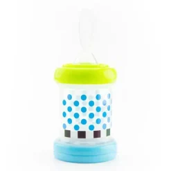 Sassy - Enfermeira de comida para bebê, conjunto de 2 ou mais meses, bico e colher 100% silicone sem BPA Discount