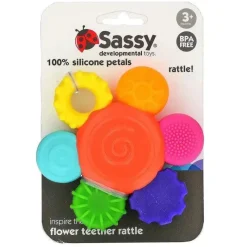 Sassy - Mordedor de silicone florido Online