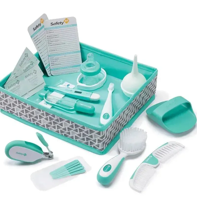 segurana___pronto_para_be_SKUpKwqksos_2.webp Safety 1st Segurança 1º - Pronto Para Bebê Dlx. Kit de Berçário, Pirâmide Aqua Best