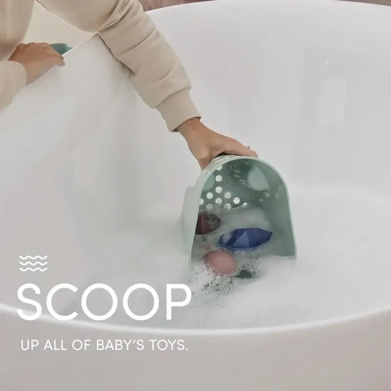 shnuggle__ellie_bath_toy__SKUHAFTCJn5_5.webp Shnuggle - Ellie Bath Toy Storage Scoop, Eucalyptus Green Outlet