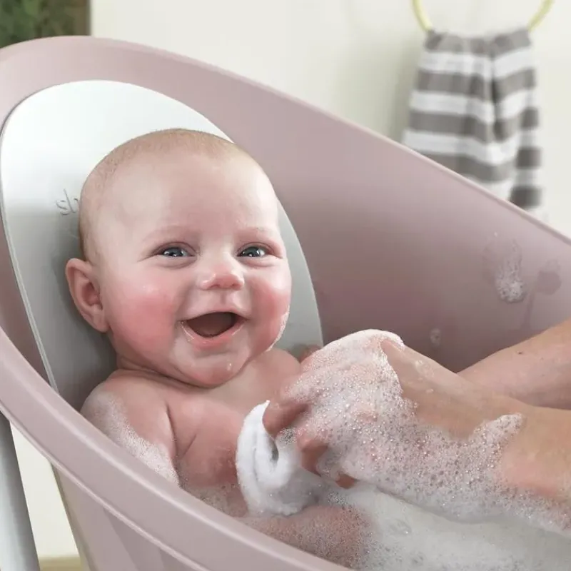 shnuggle__newborn_baby_ba_SKU0cQRYNck_2.webp Shnuggle - Newborn Baby Bath With Plug, Blossom Discount
