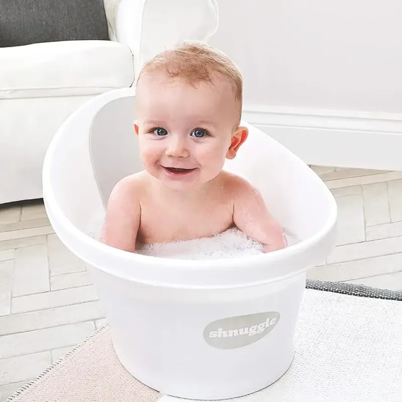 shnuggle__newborn_baby_ba_SKUnAQ73iI8_2.webp Shnuggle - Newborn Baby Bath With Plug, White Hot