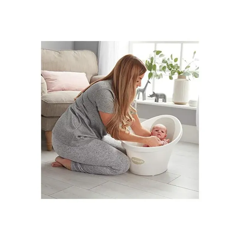 shnuggle__newborn_baby_ba_SKUnAQ73iI8_3.webp Shnuggle - Newborn Baby Bath With Plug, White Hot