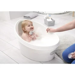 Shnuggle - Toddler Bath Tub, White & Grey Outlet