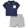 Little Me Short de Vela - Azul Online
