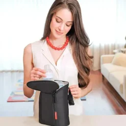 Skip Hop - Bolsa Dupla Garrafa Grab & Go, Preta Fashion