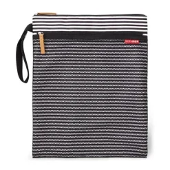 Skip Hop - Bolsa Grab & Go Wet/Dry, listra preta e branca Online