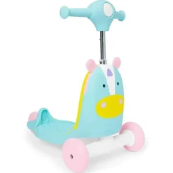 Skip Hop - brinquedo 3 em 1 do zoológico, unicórnio Hot