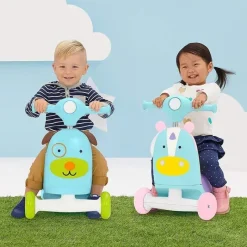 Skip Hop - brinquedo 3 em 1 do zoológico, unicórnio Hot