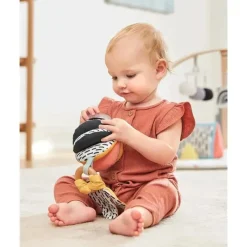 Skip Hop - brinquedo 3 em 1 para atividades para bebês e carrinho de mordedor, inspirado em Montessori Hot
