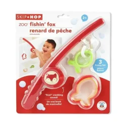 Skip Hop - brinquedo de banho para bebês, raposa pescadora do zoológico Hot