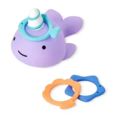 Skip Hop - Brinquedo de banho para bebê Zoo Narwhal Ring Toss Discount