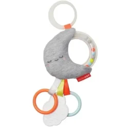 Skip Hop - Brinquedo para carrinho de passeio Silver Lining Cloud Rattle Moon Clearance