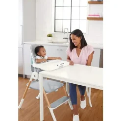 Skip Hop - Cadeira alta conversível Sit-to-Step, cinza Clearance