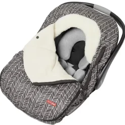 Skip Hop - Capa para assento de carro Stroll &amp; Go, pena cinza Clearance