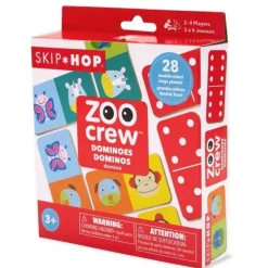 Skip Hop - Conjunto de dominós Zoo Crew Clearance