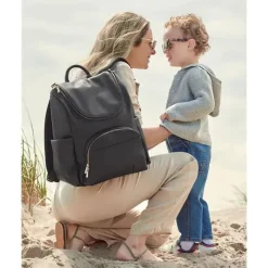 Skip Hop - Conjunto de Mochila de Fraldas 6 em 1 Evermore, Preto Best