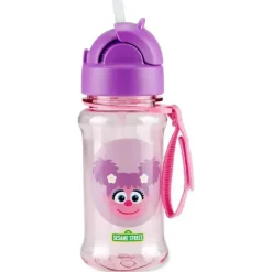 Skip Hop - Copo com canudinho infantil Vila Sésamo com canudo, garrafa de canudo, 12 onças, Abby Cadabby Online