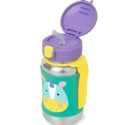 Skip Hop - Garrafa de palha de aço inoxidável Zoo, Unicórnio Online