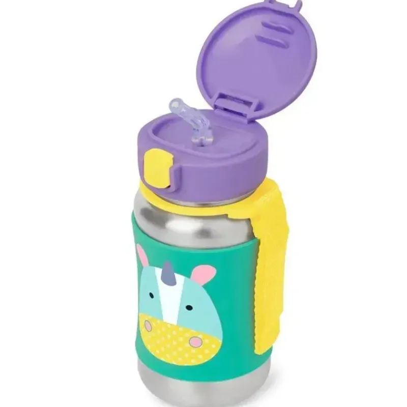 skip_hop__garrafa_de_palh_SKUSdwXiapu_1.webp Skip Hop - Garrafa de palha de aço inoxidável Zoo, Unicórnio Online
