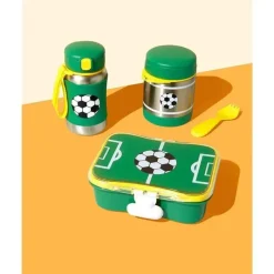 Skip Hop - Garrafa de palha de aço inoxidável Sparks, futebol Outlet