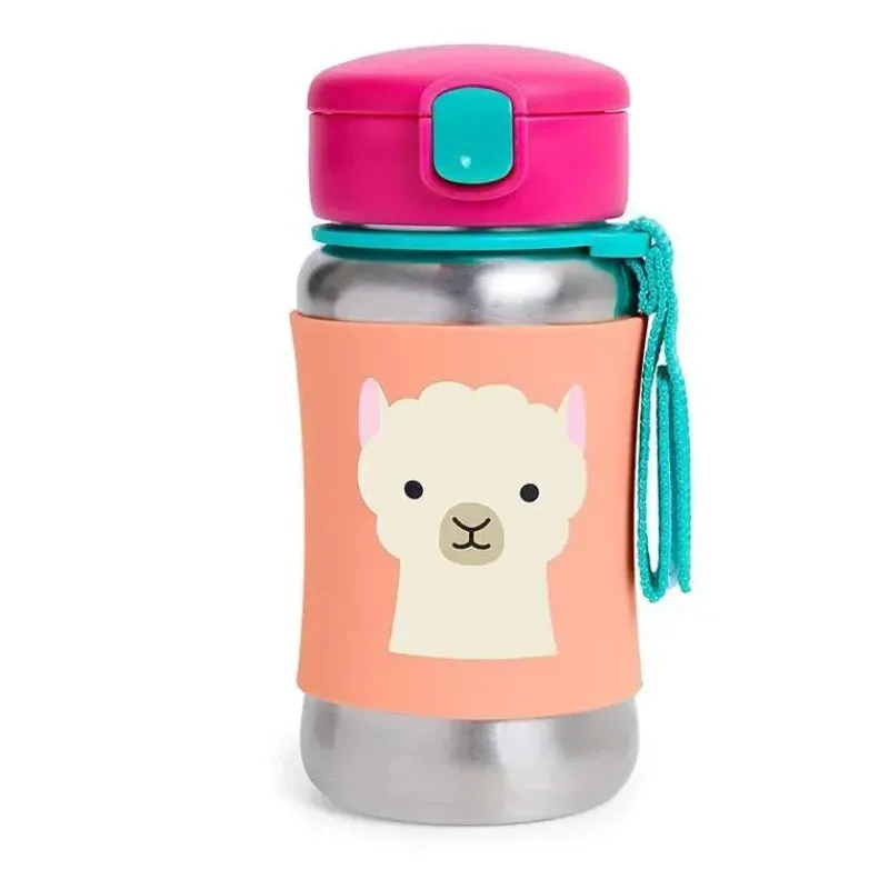 skip_hop__garrafa_de_palh_SKUh4hX0VOK_0.webp Skip Hop - Garrafa de palha de aço inoxidável Zoo, lhama Discount