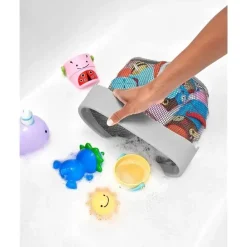 Skip Hop - Moby Organizador de Brinquedos de Banho Pendurado, Cinza Best