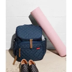 Skip Hop - Mochila Bolsa Fraldas Forma, Azul Marinho New
