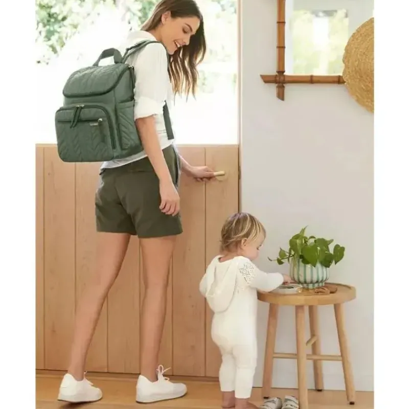 skip_hop__mochila_de_fral_SKUmJ5WNVkW_2.webp Skip Hop - Mochila de Fraldas Forma, Sage Hot