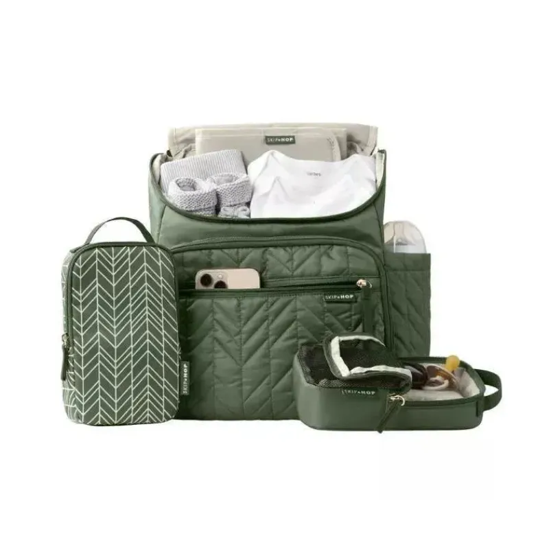 skip_hop__mochila_de_fral_SKUmJ5WNVkW_3.webp Skip Hop - Mochila de Fraldas Forma, Sage Hot
