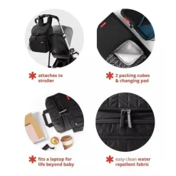 Skip Hop - Mochila de Fraldas Forma, Sage Hot