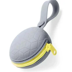 Skip Hop - Porta-chupeta de silicone, cinza New