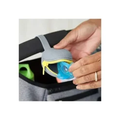 Skip Hop - Porta-chupeta de silicone, cinza New